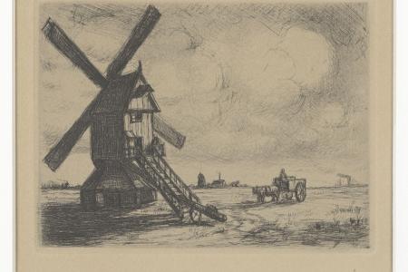 De windmolen te Achterbos