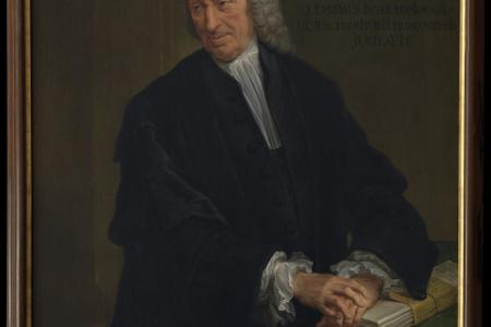 Portret van Pierre De Blauwe  schepen van het Vrije