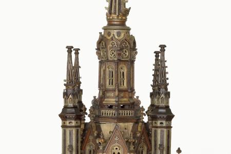 Maquette van de toren van de Sint-Baafskathedraal