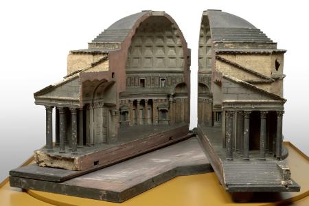 Kurkmaquette Pantheon