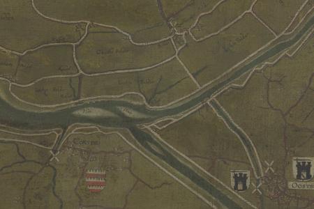 Kaart van het Brugse Vrije