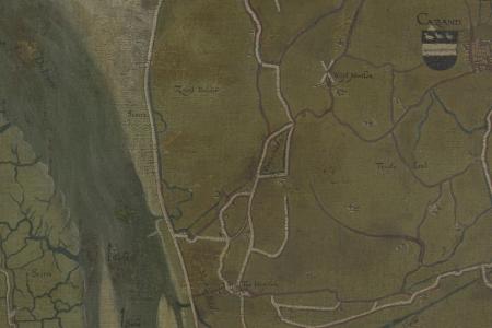 Kaart van het Brugse Vrije