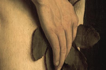 het Lam Gods: detail uit Paneel Adam