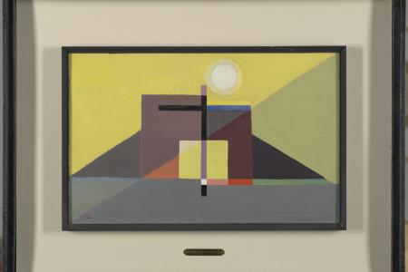 Compositie met kruis