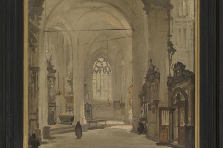 Interieur van de Sint-Salvatorskerk