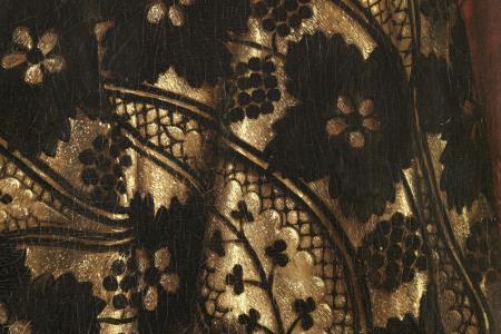 het Lam Gods: detail uit Paneel De Musicerende Engelen