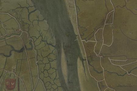 Kaart van het Brugse Vrije