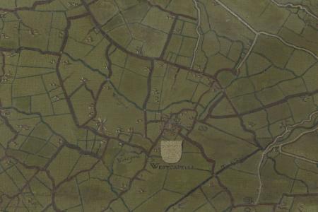 Kaart van het Brugse Vrije