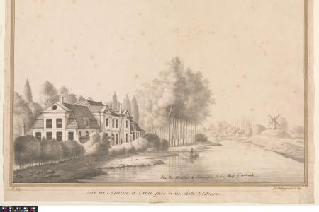 De watermolen bij de Ezelpoort te Brugge