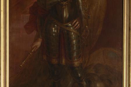 Portret van Karel II  zoon van Philips IV  koning van Spanje