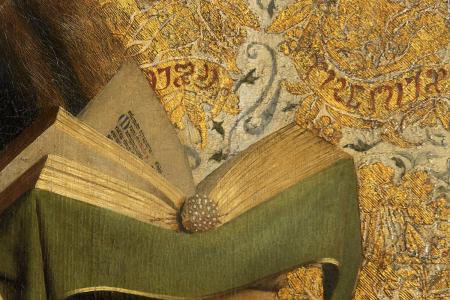 het Lam Gods: detail uit Paneel Maria