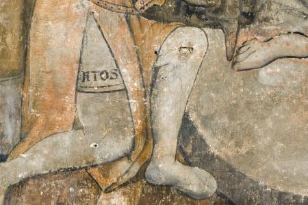 Muurschilderingen crypte