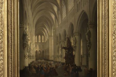 Binnenzicht Sint-Goedelekerk Brussel