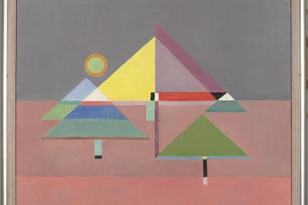 Abstract landschap
