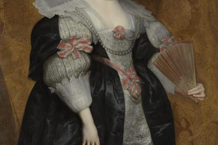 Portret van Marguerite de Lorraine (1615-1672), hertogin van Orléans