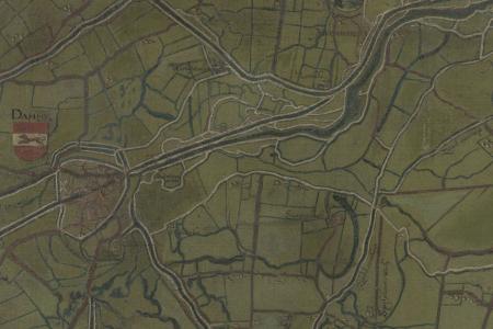 Kaart van het Brugse Vrije