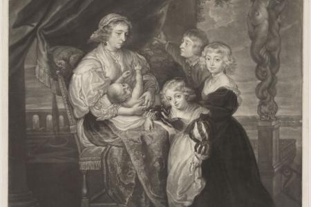 De familie van Balthasar Gerbier