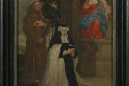 Onze-Lieve-Vrouw  - de Heilige Franciscus - Zuster Françoise Dierkens