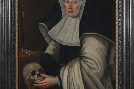 Portret van een hospitaalzuster