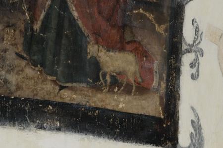 Muurschilderingen crypte