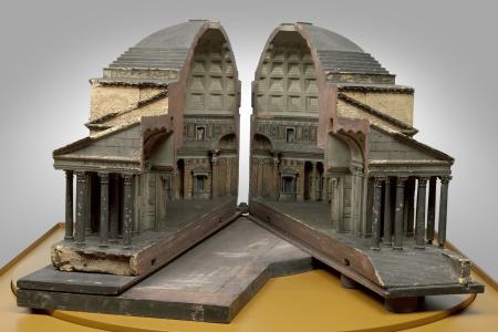 Kurkmaquette Pantheon