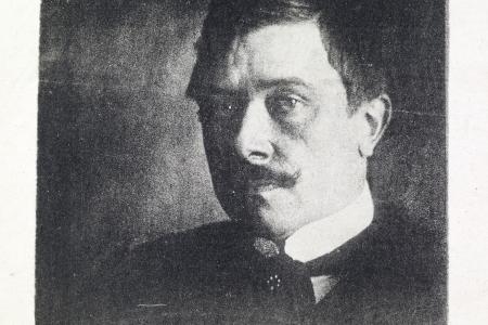 Portret van Maurice Maeterlinck