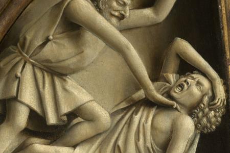 het Lam Gods: detail van Paneel Eva