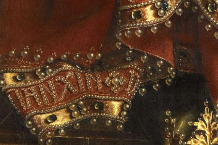 het Lam Gods: detail uit Paneel Christus