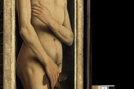 het Lam Gods: detail uit Paneel Adam