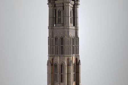 Maquette van de toren van de Sint-Baafskathedraal