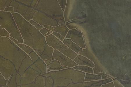Kaart van het Brugse Vrije