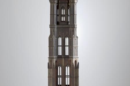 Maquette van de toren van de Sint-Baafskathedraal