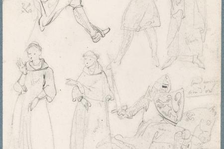 Figuren uit de tijd van Filips de Schone