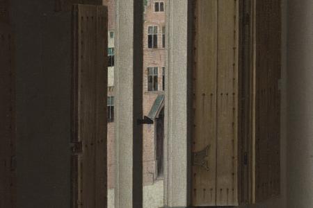 Het Laatste Avondmaal. Detail uit Middenpaneel