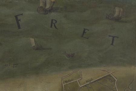 Kaart van het Brugse Vrije