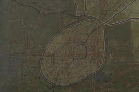 Kaart van het Brugse Vrije