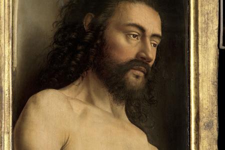 het Lam Gods: detail uit Paneel Adam