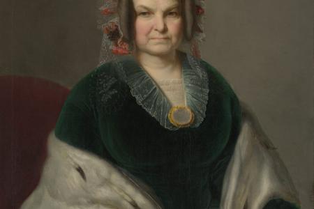Portret van Marie Adelaïde Ghislaine della Faille d'Assenede