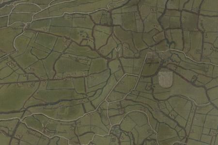 Kaart van het Brugse Vrije