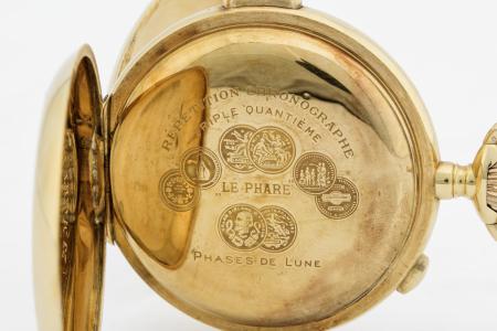 Zakhorloge met het monogram van Lodewijk Savonie