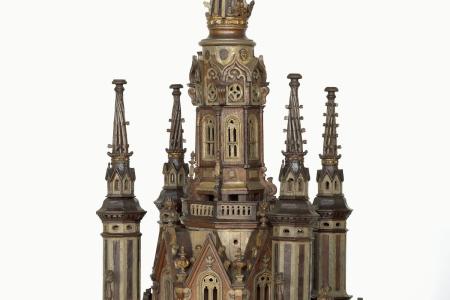 Maquette van de toren van de Sint-Baafskathedraal