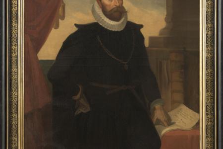 Portret van Nicolas Despars  burgemeester van Brugge