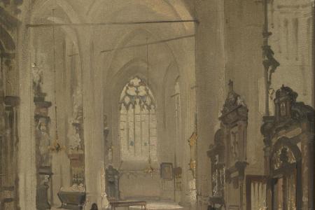 Interieur van de Sint-Salvatorskerk