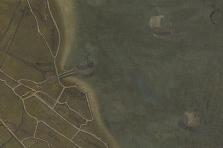 Kaart van het Brugse Vrije
