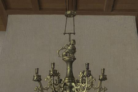 Het Laatste Avondmaal. Detail uit Middenpaneel