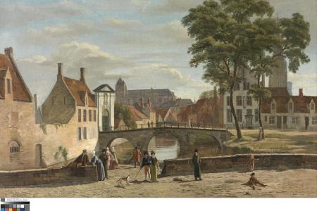 Ingang van het Begijnhof in Brugge