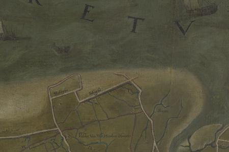 Kaart van het Brugse Vrije