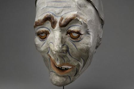 Masker uit de verzameling van James Ensor