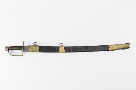 Sabel van een officier van de Gentse cavalerie tijdens de Brabantse Omwenteling