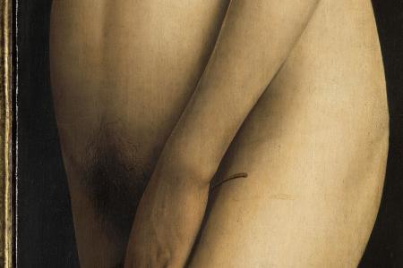 het Lam Gods: detail van Paneel Eva